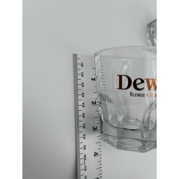 Dewars Blended Scotch Whisky Glasses 2 White Label 4 Oz Flagship Clear Libbey - Picture 3 of 4